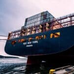 Cargo at sea