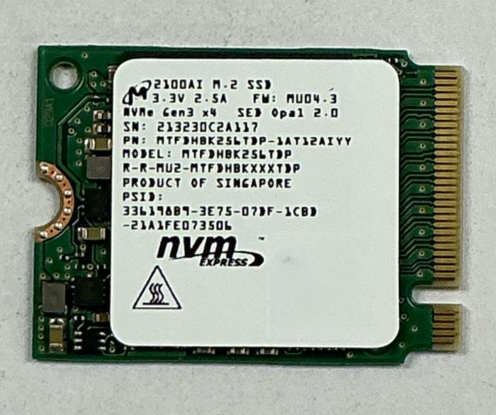 MTFDHBK256TDP-1AT12AIYY
